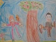 Práce dětí z MŠ Vlkava